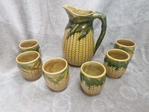 Vintage hungarian corn jug and - hungarian,