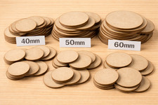 MDF Circles Craft Blanks 3mm