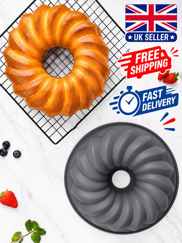 Fluted ring cake mold - ring,