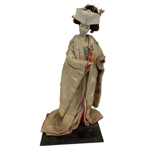 Vintage japanese geisha doll - vintage,