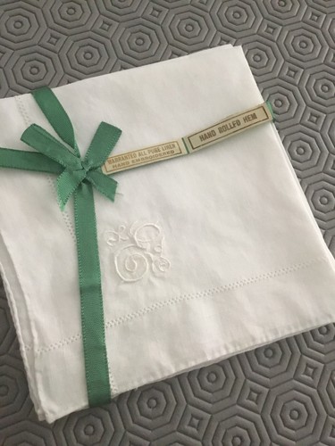 Antique hand embroidered - hand,
