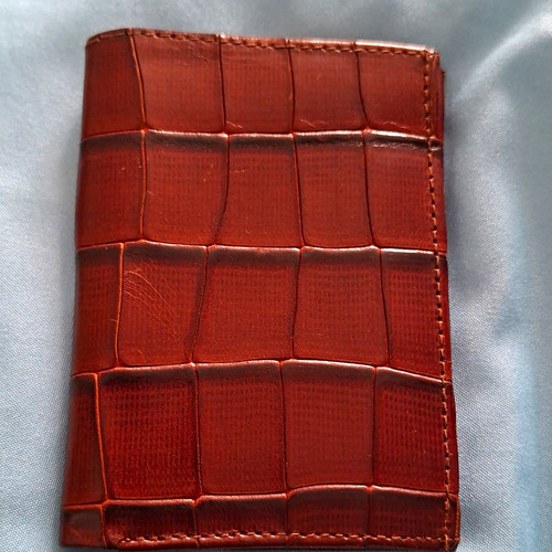 Brown crocodile pattern - brown,