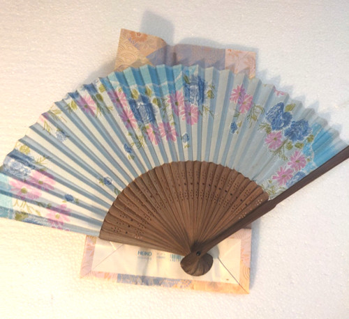 Vintage asian folding hand - asian,