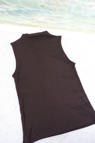 Dark brown sleeveless - dark,