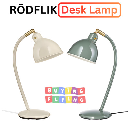 New ikea rödflik desk - desk, lamp