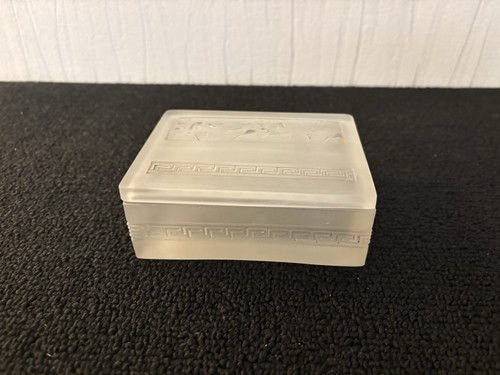 Jewelry box crystal lalique - box, in