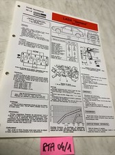 Automobile Technical Sheet