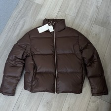 Zara Brown Down Feather Puffer