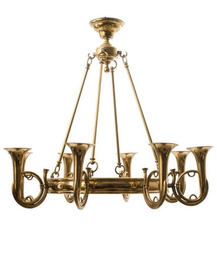Vintage english french horn - english,