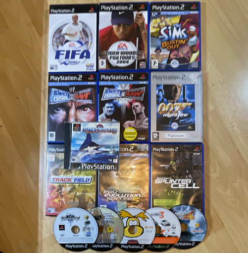 Ps2 games bundle - ps2, x15