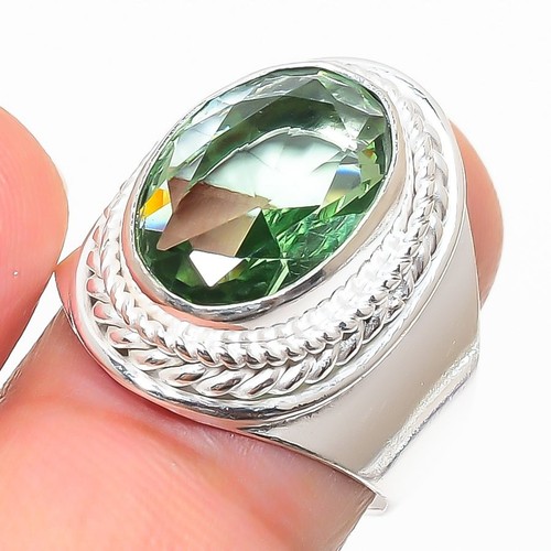 Green amethyst gemstone - green,