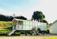 Showman Wagon. Caboose. Shepherds Hut Home Office, Glamping Pod, Summer House
