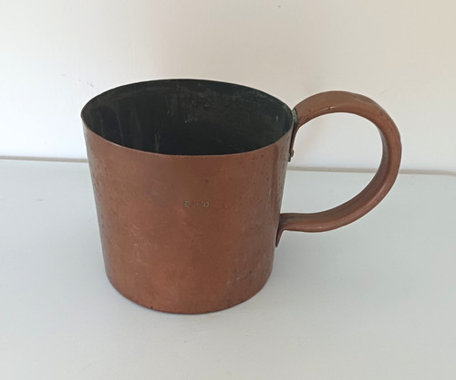 Royal navy copper rum grog - navy,