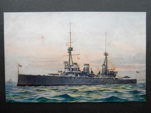 Ww1 royal navy battle cruiser - navy,