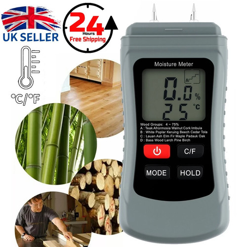 Digital lcd wood damp - wood,