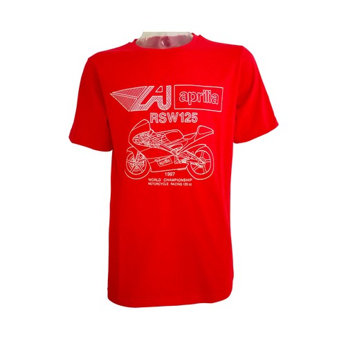 Official aprilia rsw125 red - official,