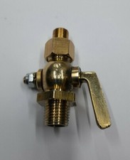 NEW BRASS PETROL FUEL TAP