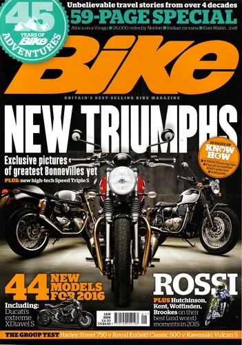 Bike magazine january 2016 - magazine,