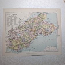 Original 1882 Philips Atlas