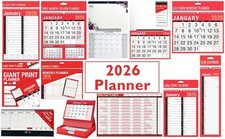 2026  Slim Calendar, Large