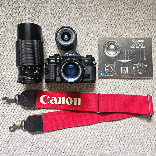 Canon black 35mm - 35mm, film
