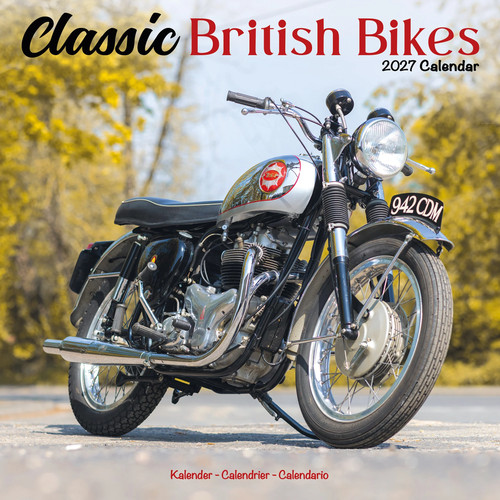 Classic british bikes - classic, 2027