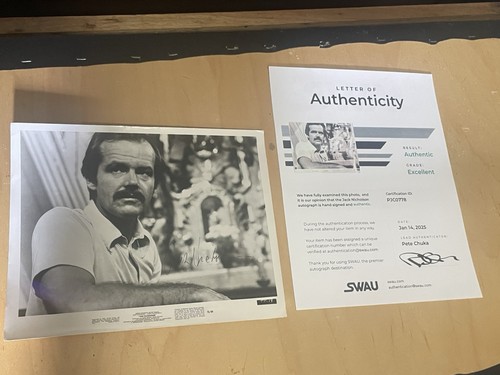 Jack nicholson signed - nicholson, "the