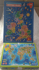 Map jigsaw puzzle bundle -