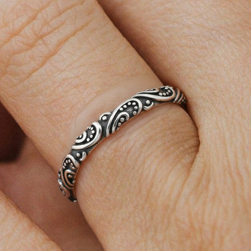 925 sterling silver bali - silver, size