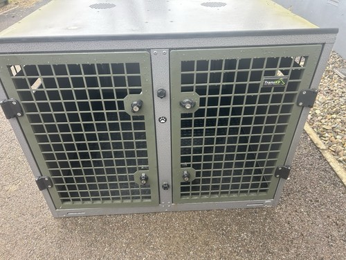 Trans double dog cage - double,