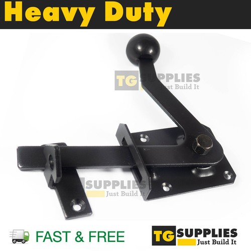 Heavy duty black - duty, latch