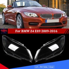 Pair Clear Front Headlight