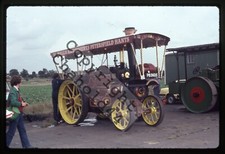 Burrell showmans traction engine PB9615 original 35mm colour slide