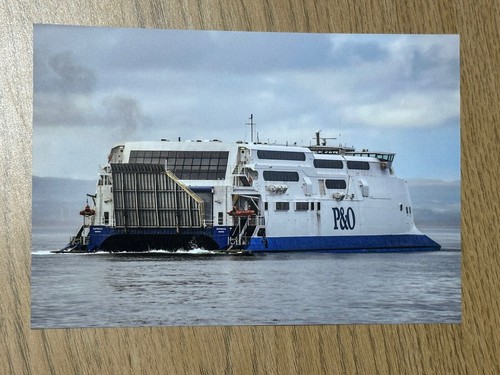 6x4 print ferries express - p&o,
