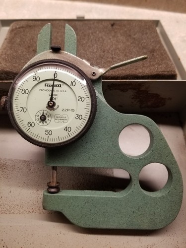 Federal 22p dial thickness - 22p-15,