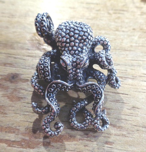 37mm oxidized heavy 925 silver - 37mm,