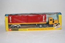 Corgi 1106 Mack Container Truck & Trailer, VGC in Original Box