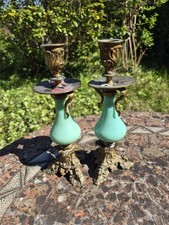 2 x French Antique Ormolu &