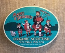 Marks & Spencer Ltd. Organic Shortbread Selection. Tin.
