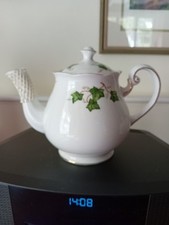 New (Old Stock), Colclough Ivy Leaf Teapot, 6 Cup Size