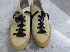 Ellesse mustard yellow ladies lace up shoes, size 5 or EU38