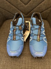 Womens 7.5 UK Salomon Speedcross 4 GTX  Running Shoes Sneakers Blue Teal 406604
