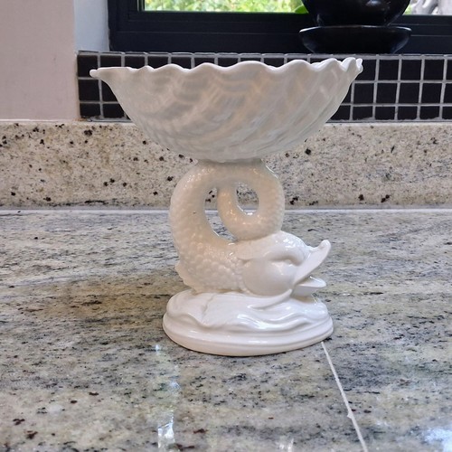 Vintage white majolica - vintage,
