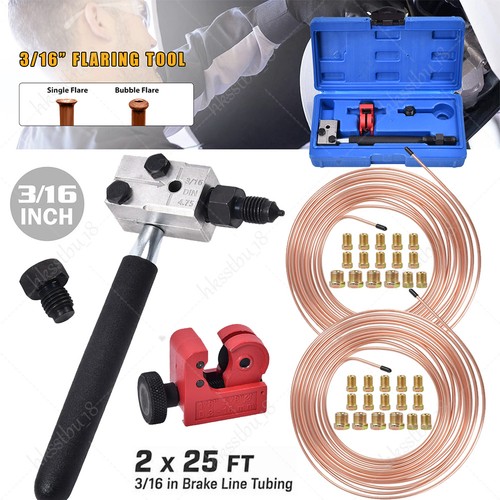 Brake pipe flaring - pipe, 3/16"