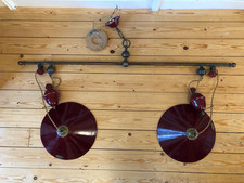 Terre d'hautaniboul lustre double pendant medoc 33 cm