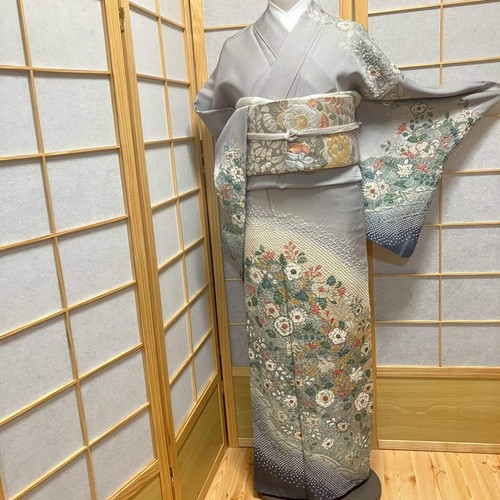 7798 japanese kimono vintage - kimono,