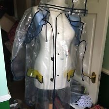 Clear Plastic Rain Mac