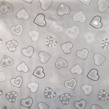 PVC TABLE CLOTH LOVE HEARTS