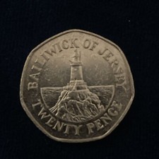 RARE 20p coin 2012 Bailiwick
