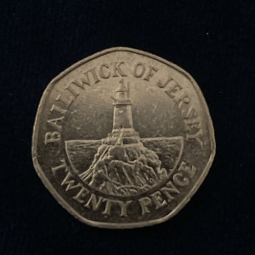 Rare 20p coin 2012 bailiwick - rare,